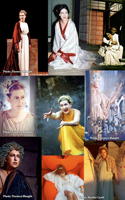 Irina Tiviane in performance